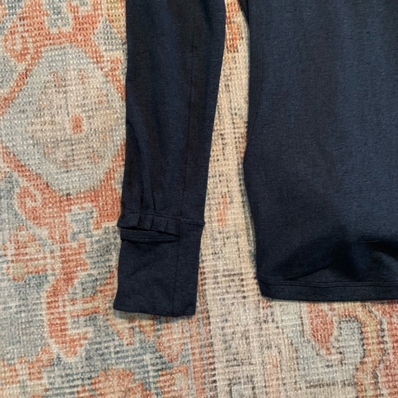 Lululemon Dark Blue Quarter Zip Jacket - Picture 7 of 9